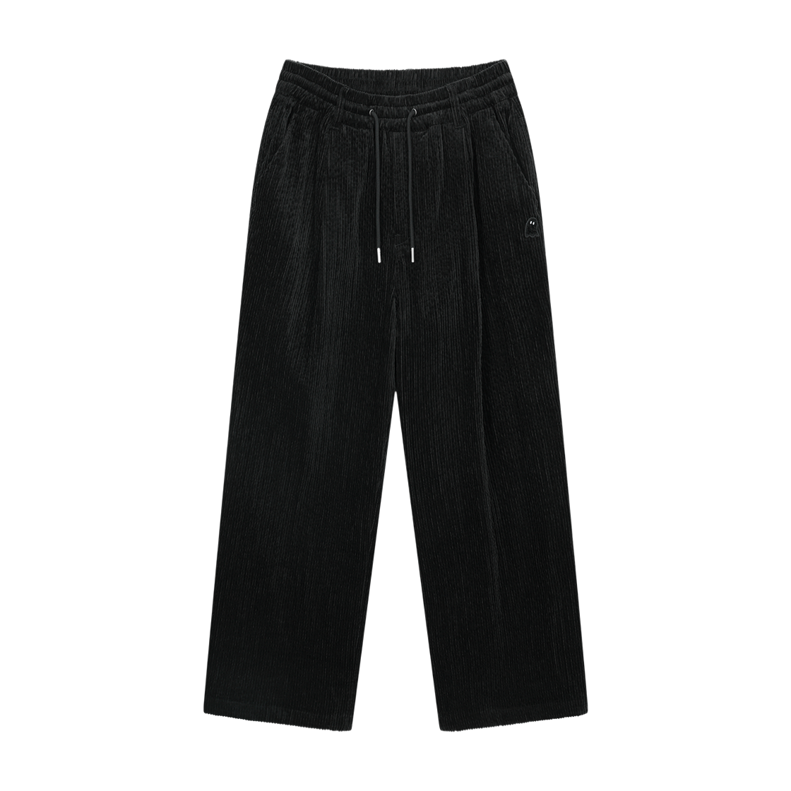 지오송지오 셈블런스 코듀로이 와이드 팬츠 블랙 ZI5PT808BK(ZIOSONGZIO SEMBLANCE Corduroy Wide Pants Black) - 1
