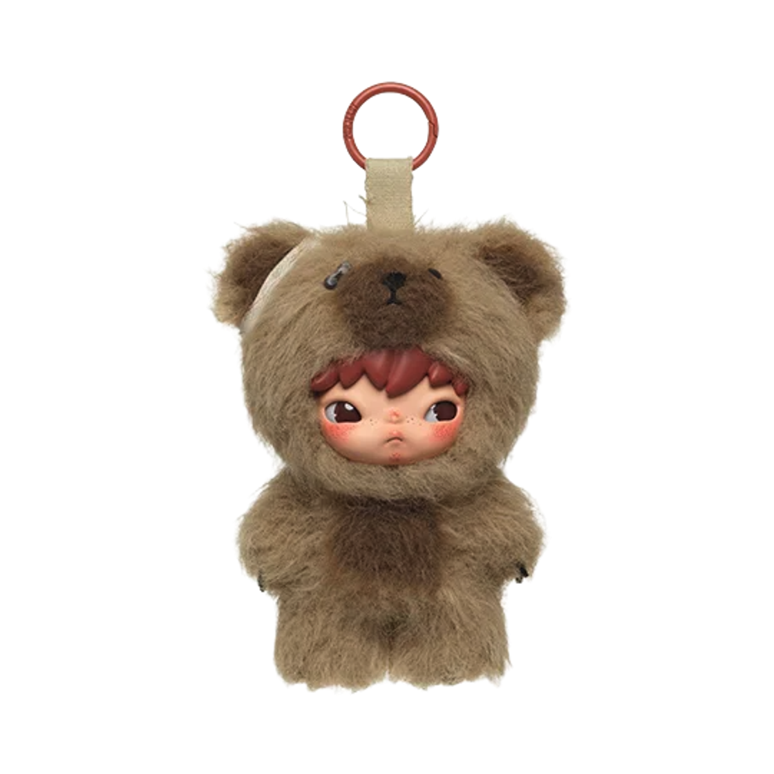 - Pop Mart Hirono After Dark Series Plush Doll Pendant Masked (Opened Case)
