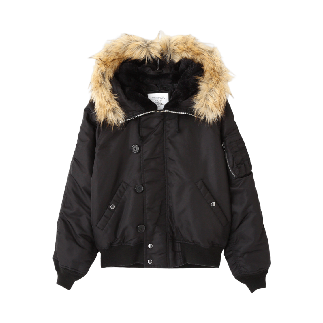 7836952027-ABL [예약배송] Avirex Commercial N-2B Black