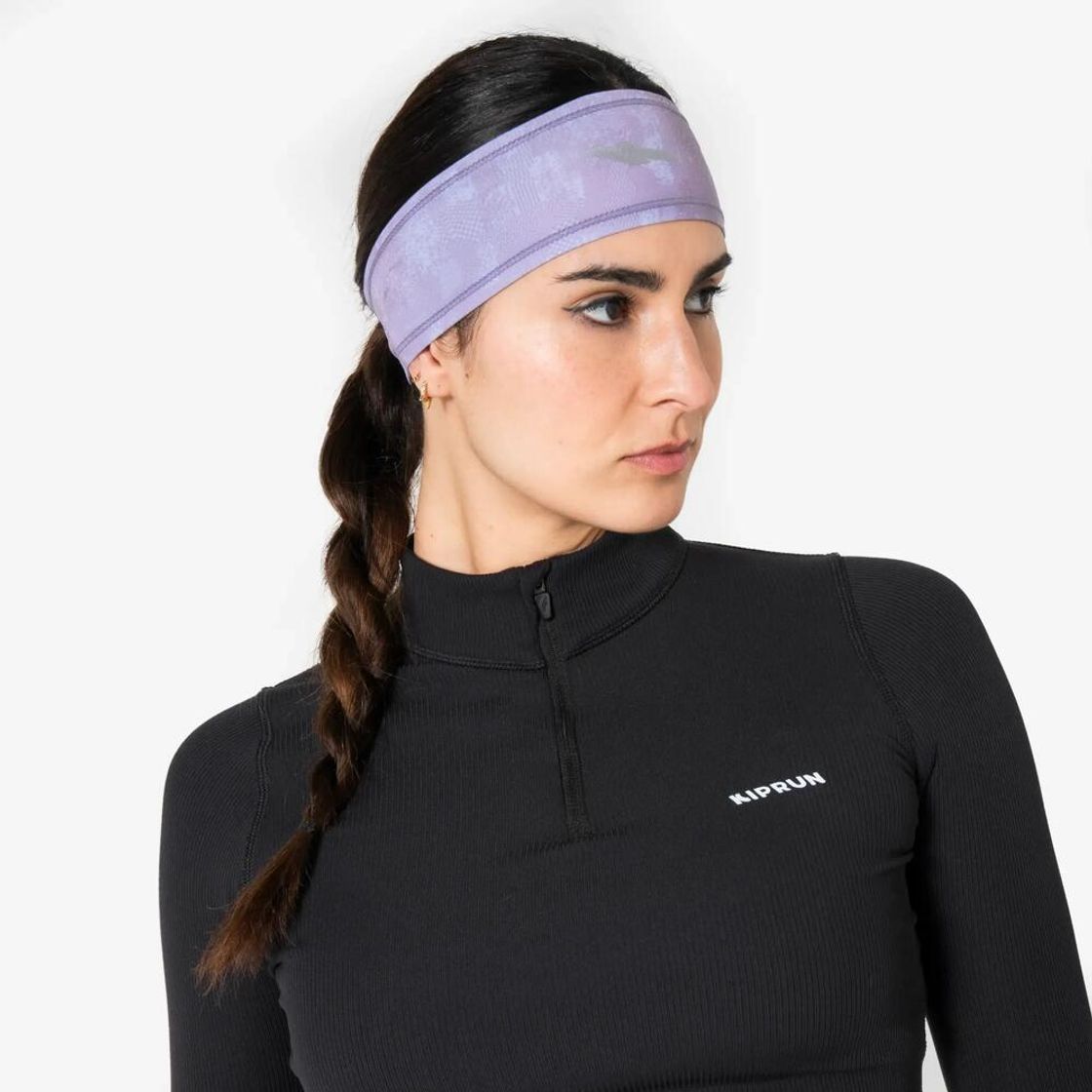 데카트론 러닝 헤드밴드 런 웜 플러스 V2 토프 핑크(Decathlon Running Headband Run Warm Plus V2 Taupe Pink) - 2