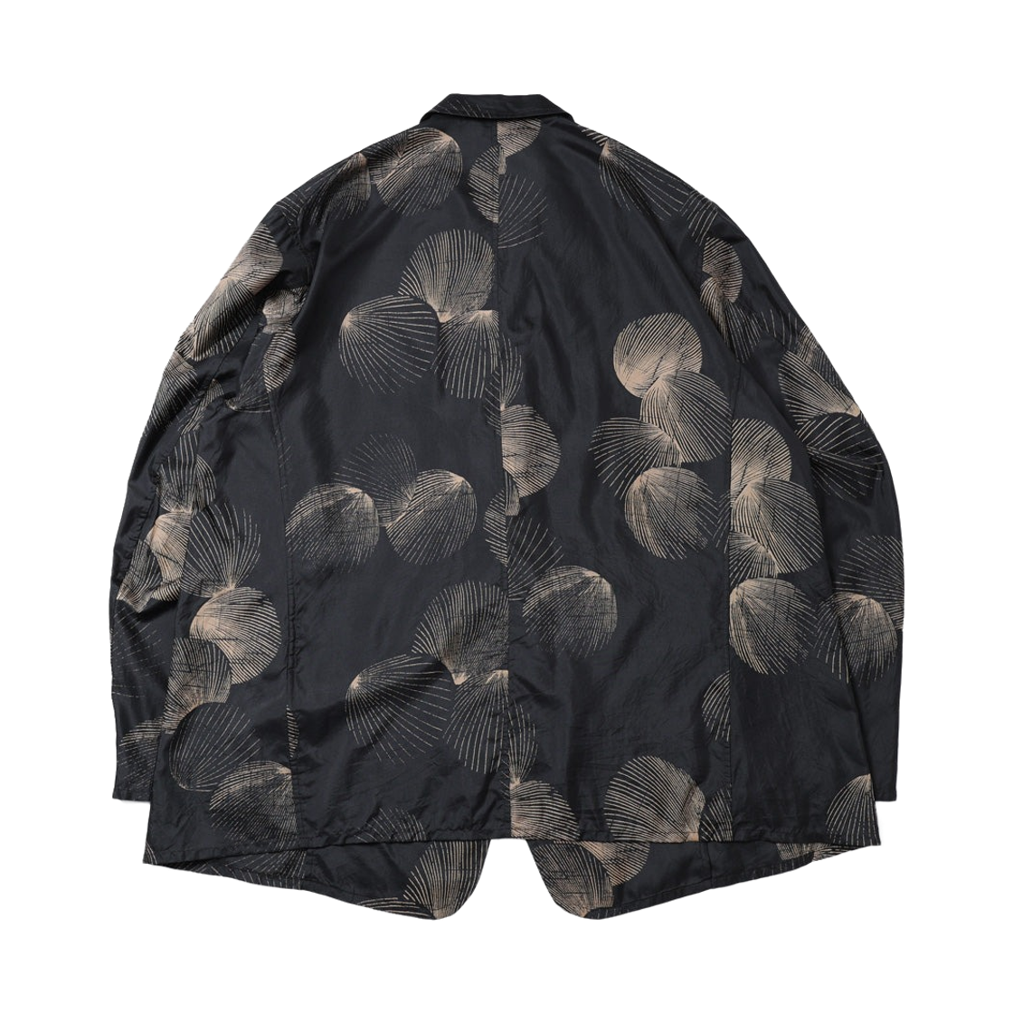 코모리 실크 쉘 자켓 블랙(Comoli Silk Shell Jacket Black) - 2