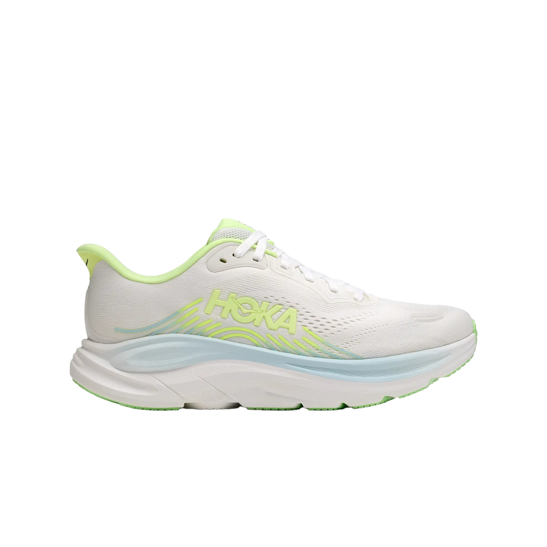 1176573-FYZ (W) Hoka Clifton 11 Frost Neon Yuzu