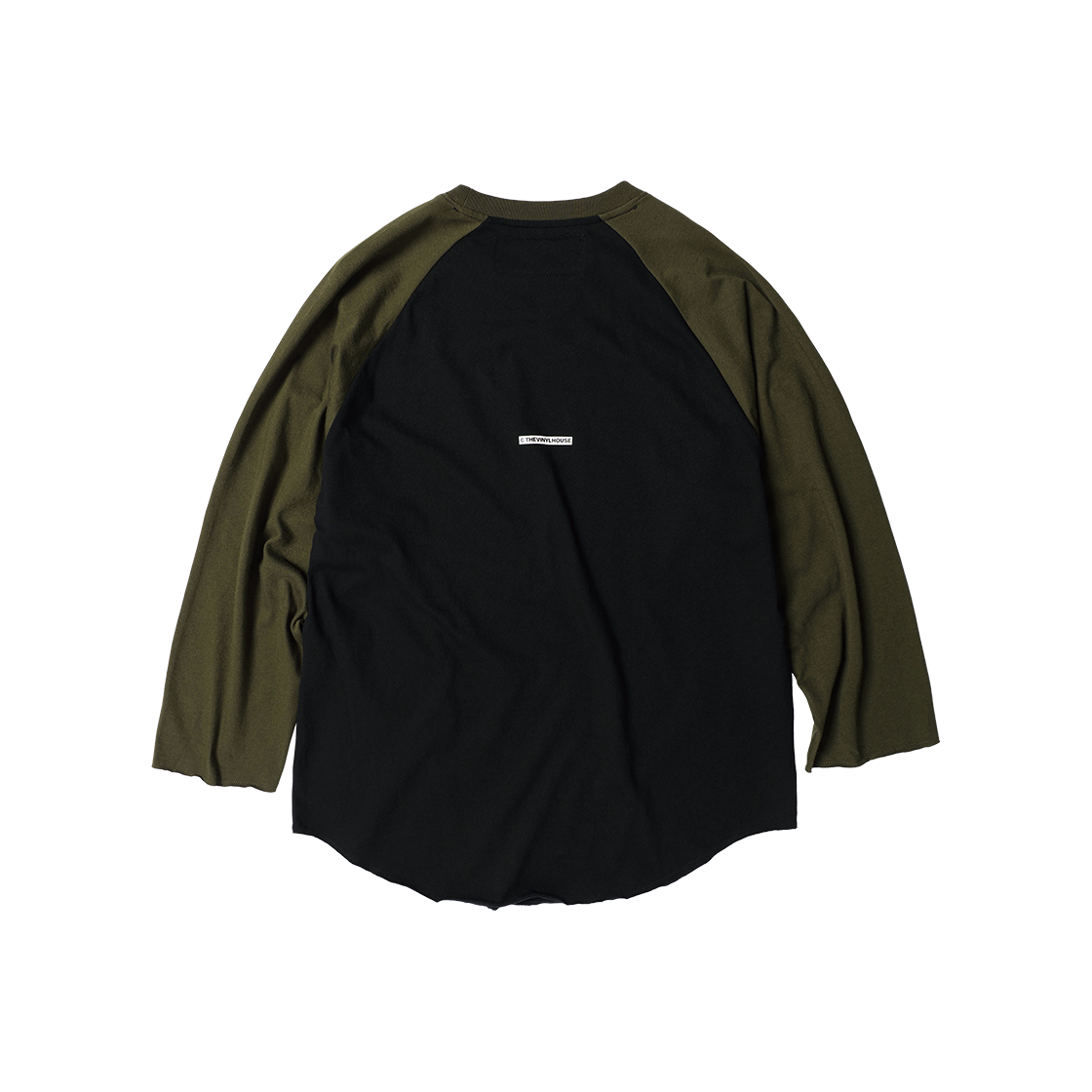 더바이닐하우스 카우보이 픽토그램 래글런 롱슬리브 티셔츠 카키(Thevinylhouse Cowboy Pictogram Raglan LS Tee Khaki) - 2