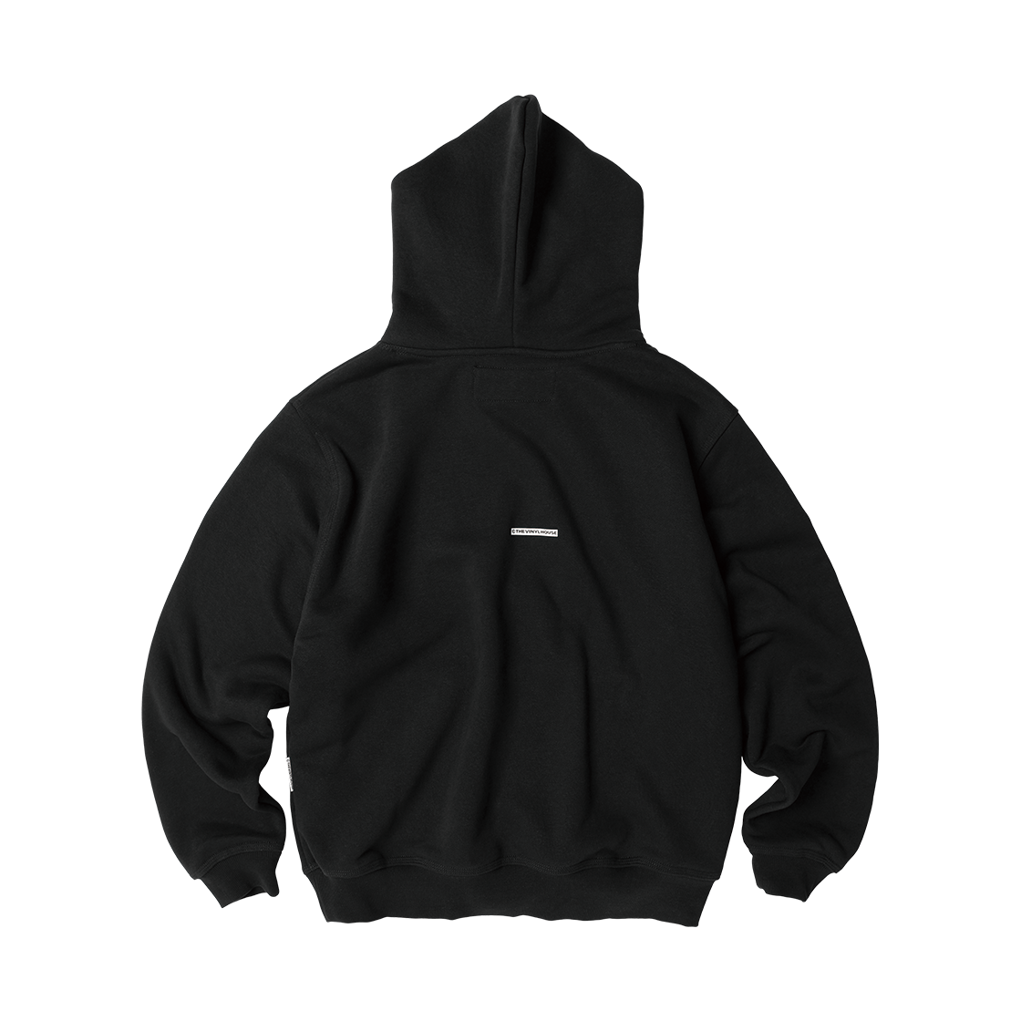 더바이닐하우스 타이포 후드 블랙(Thevinylhouse Typo Hoodie Black) - 2