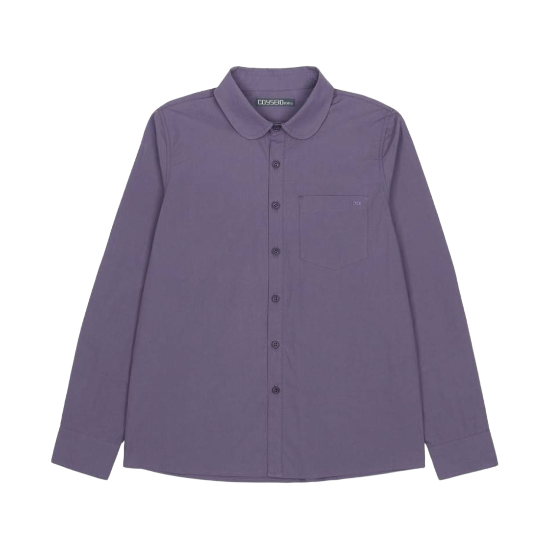 CY26FWTOLT301 COYSEIO 038 Round Collar Shirt Purple