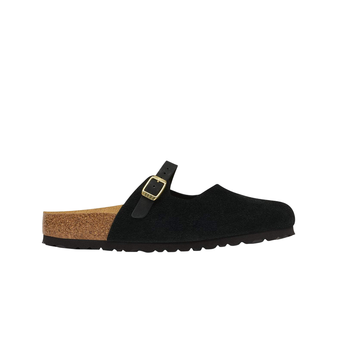 1032917 Birkenstock Maria II Suede Black - Narrow