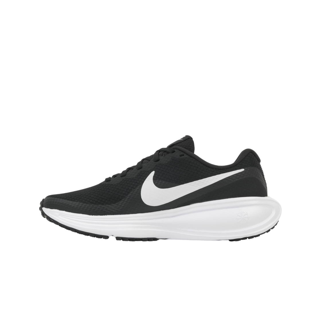(W) 나이키 레볼루션 8 블랙 아이언 그레이((W) Nike Revolution 8 White Black Iron Grey) - 3