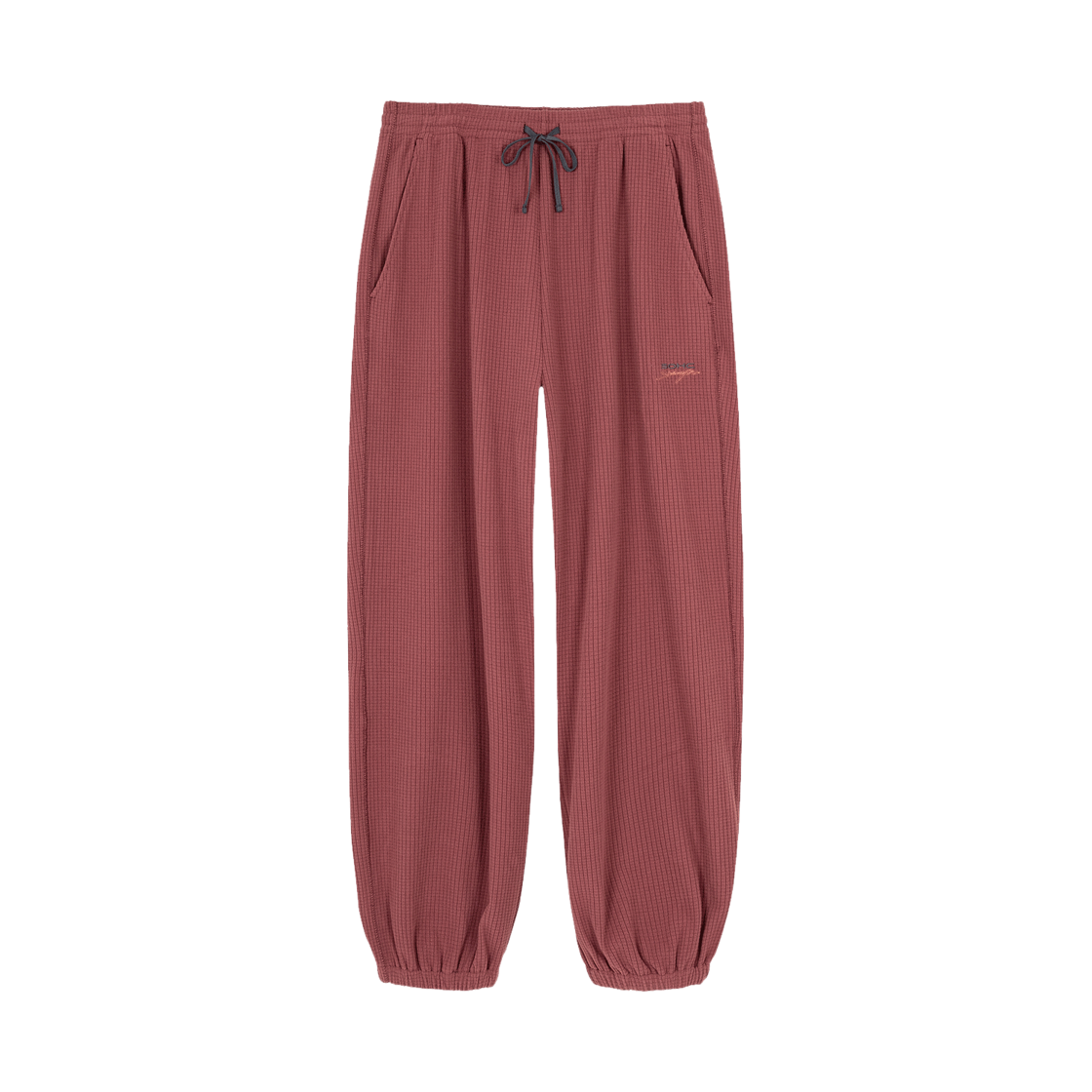 11VFP10380 SOHC Lounge Jogger Pants_11VFP103 Red