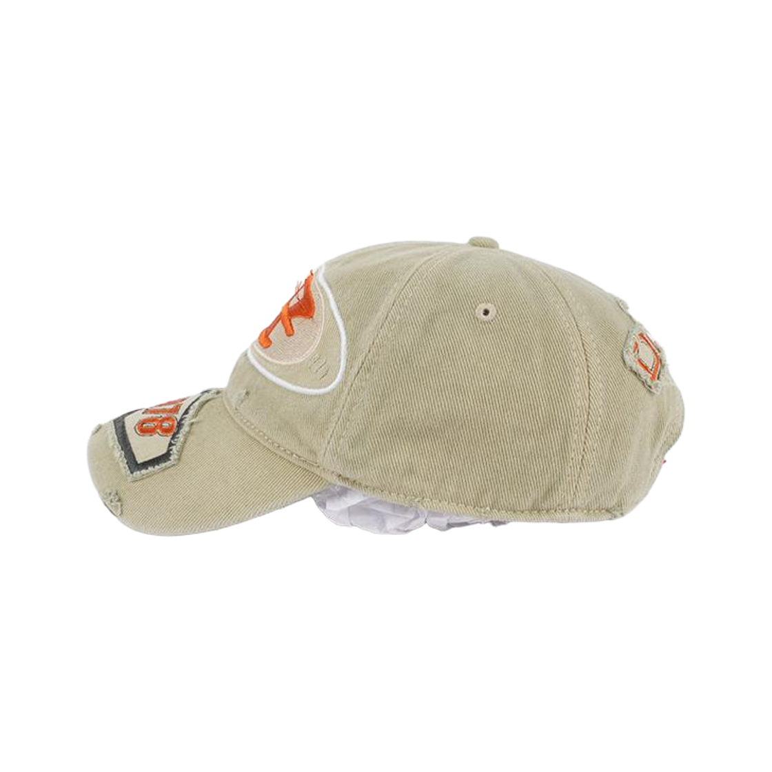 [20% 쿠폰] 디젤 C-브래프 자수 패치 베이스볼 캡 라이트 브라운([20% 쿠폰] Diesel C-Braff Baseball Cap with Embroidery Patch Light Brown) - 3