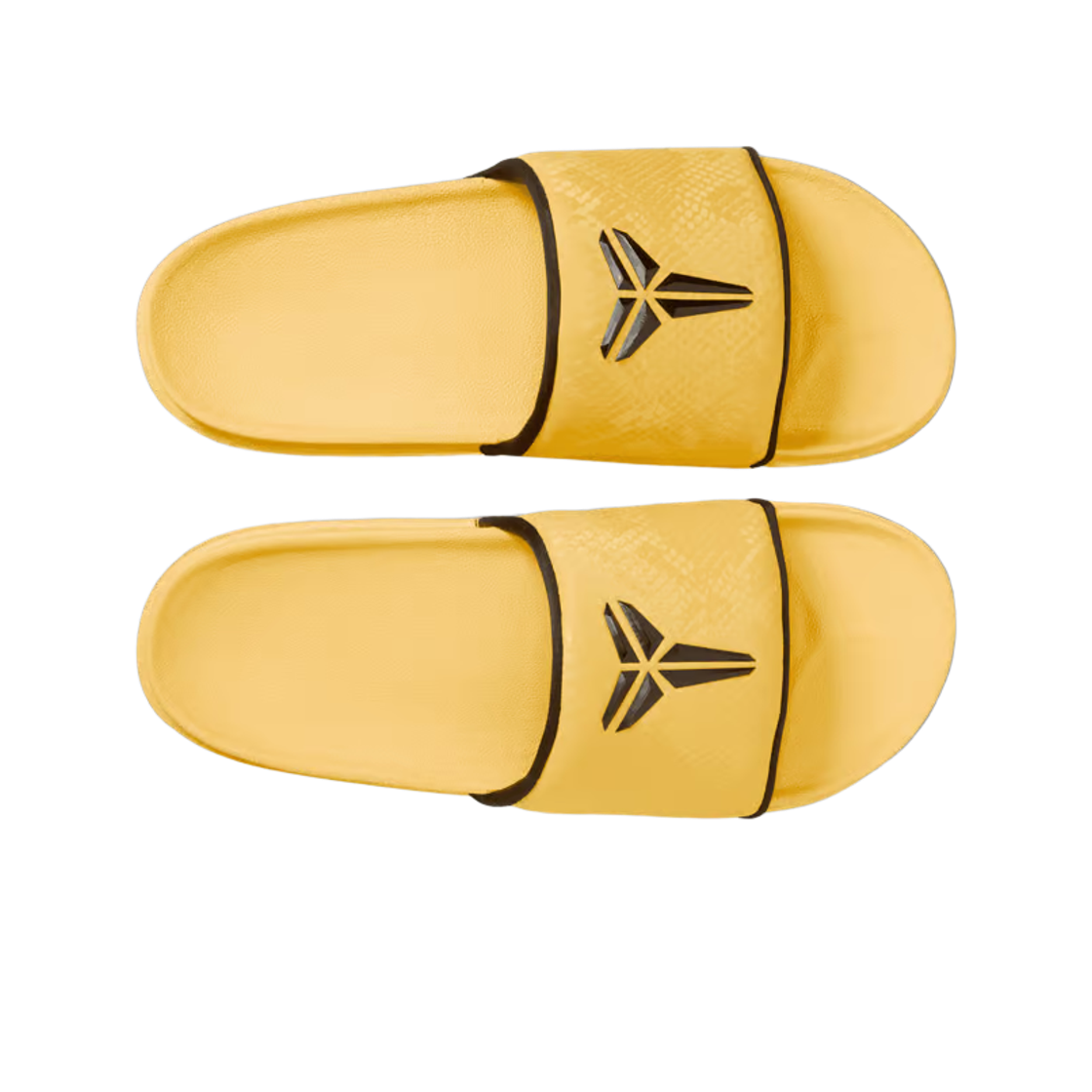 나이키 코비 오프코트 슬라이드 옐로우 블랙(Nike Kobe Offcourt Slides Yellow Black) - 2