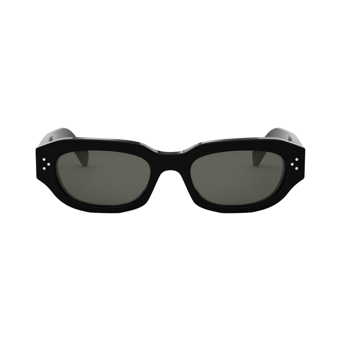 CL40314I-01A Celine 3 Dots Sunglasses in Acetate Black Grey
