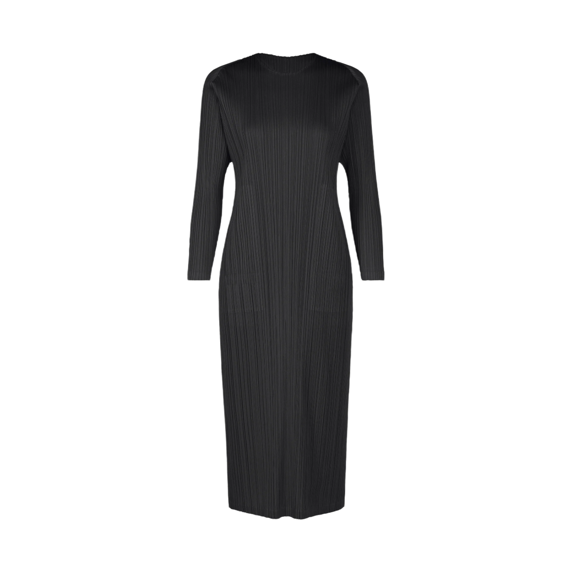 PP66-JH126-15 (W) Pleats Please Issey Miyake MC February Dress Black
