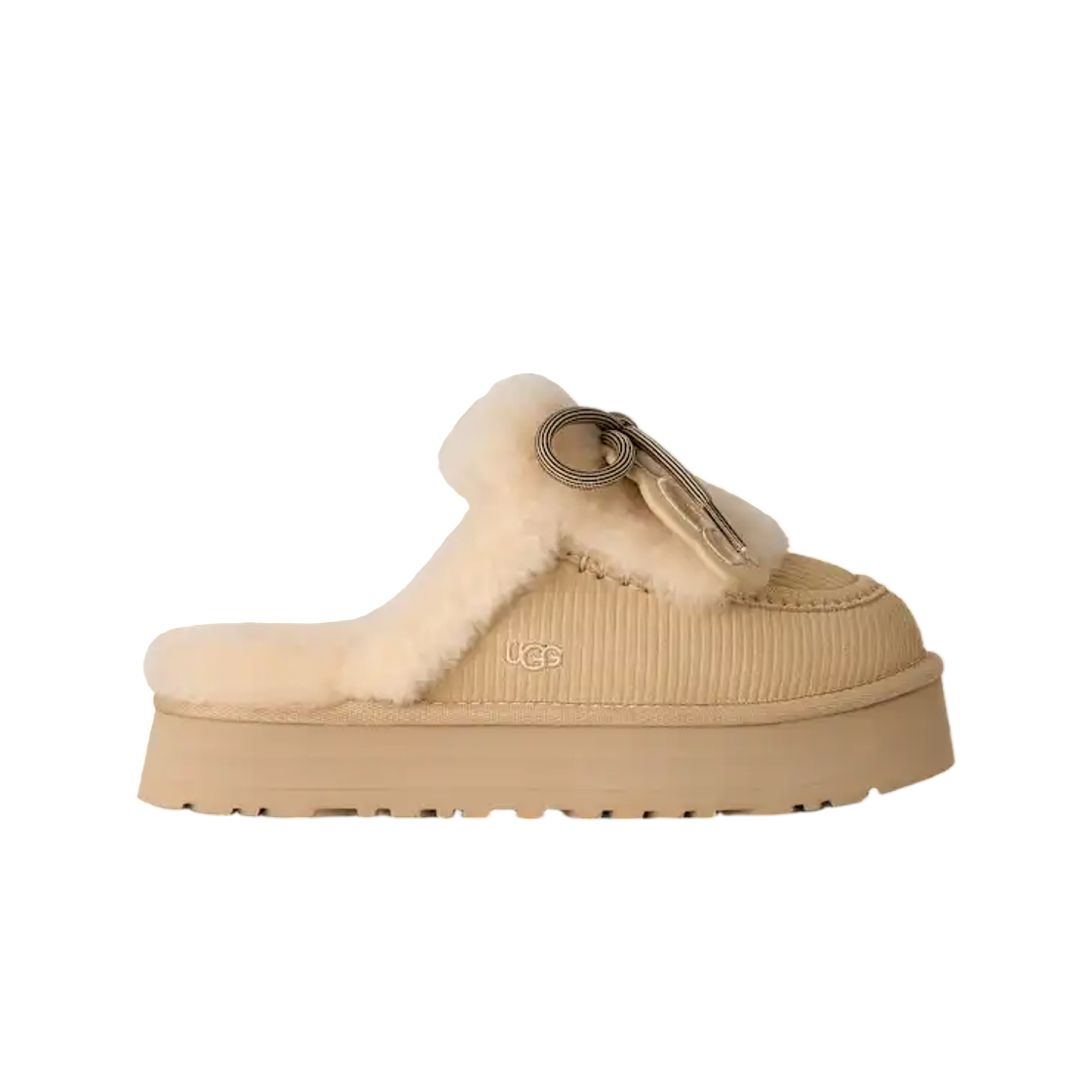 1180360-SNDC (W) UGG Disquette Heritage Sand Castle
