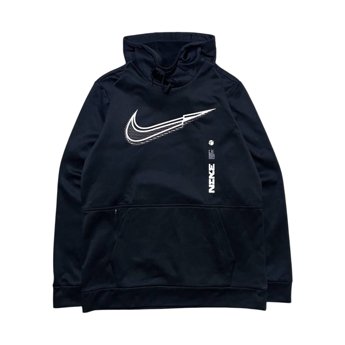 DD1765-010 Nike Therma-Fit Swoosh Training Pullover Hoodie Black - Asia