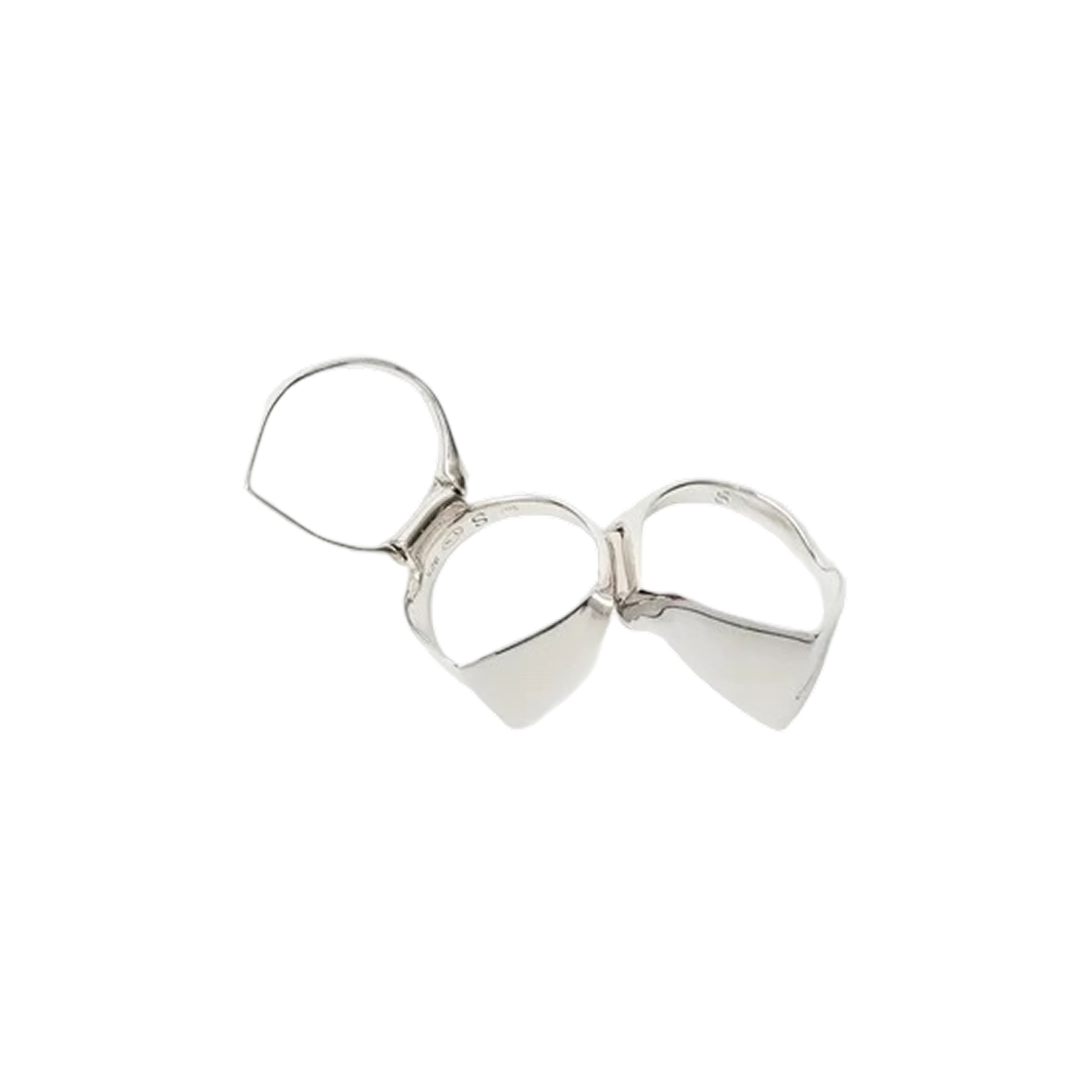 비비안 웨스트우드 너클더스터 링 실버(Vivienne Westwood Knuckleduster Ring Silver) - 3