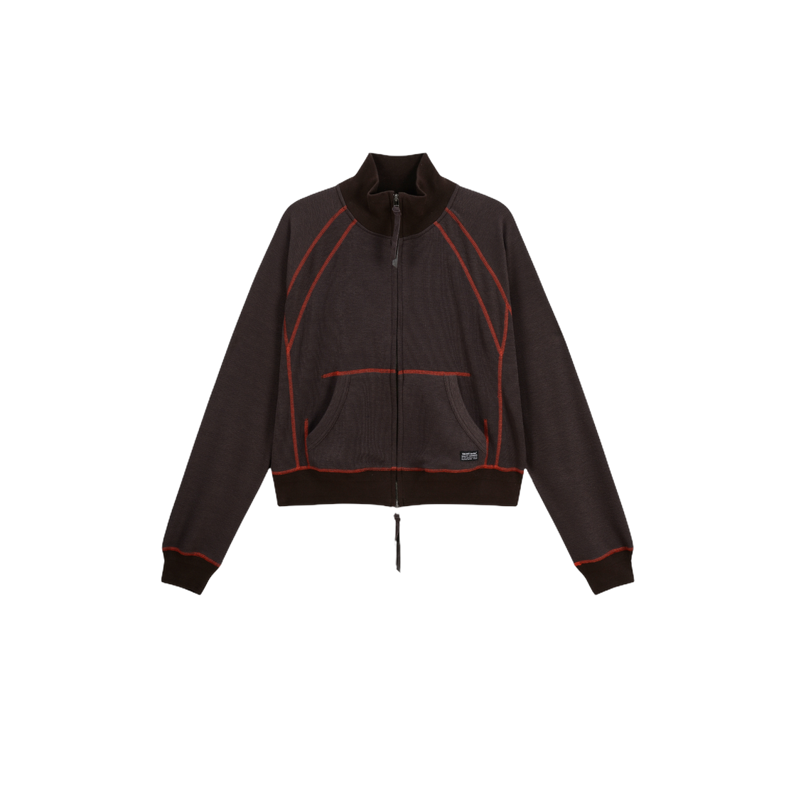 베이컨트 아카이브 파커 하이넥 집업 브라운(Vacant Archive Parker High-Neck Zip Up Brown)