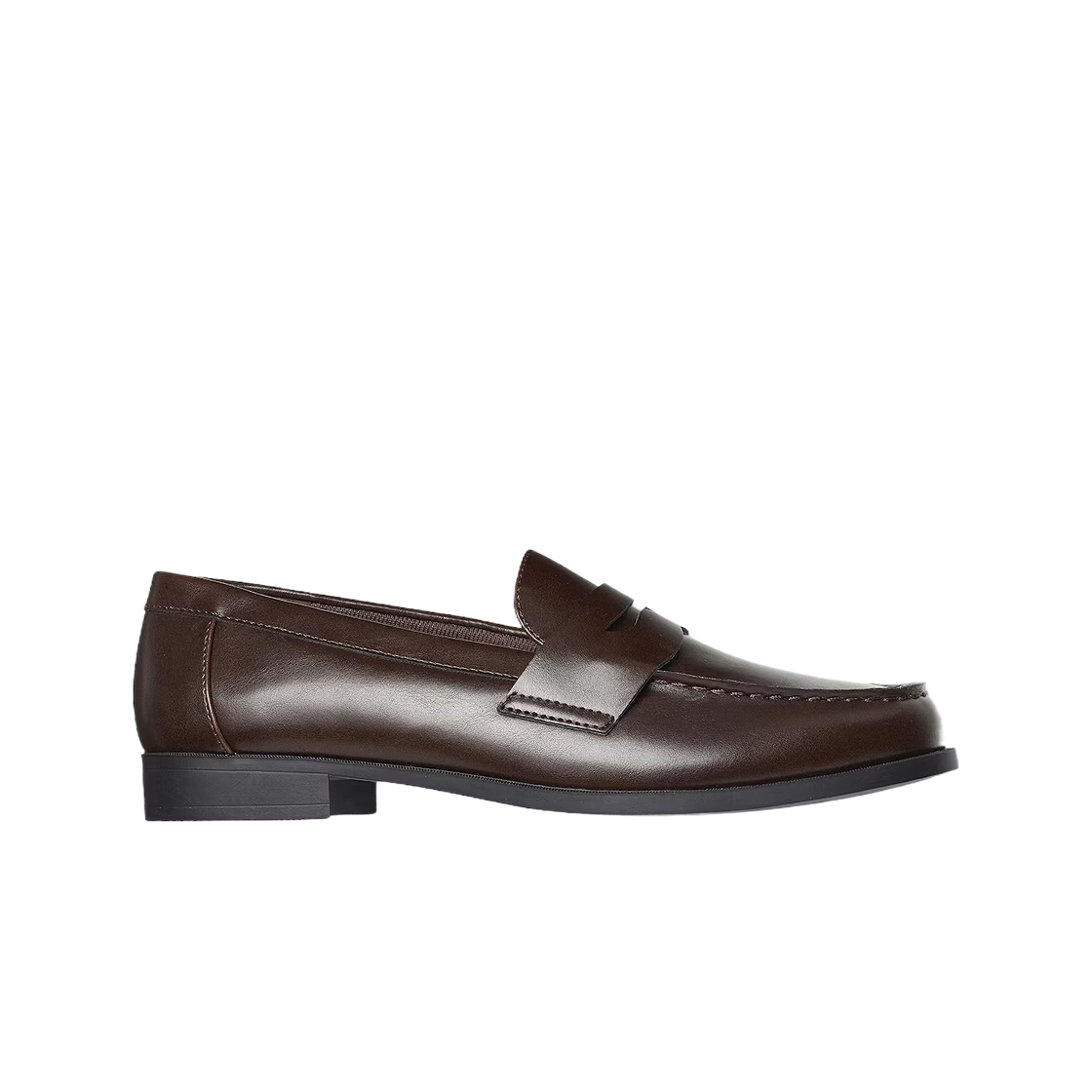 (W) GU 코인 로퍼 다크 브라운((W) GU Coin Loafer Dark Brown)