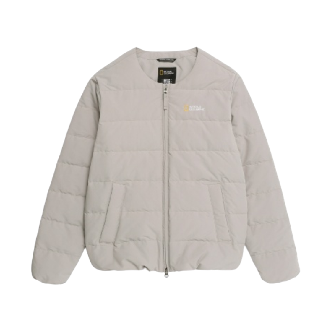 내셔널 지오그래픽 헤론 U넥 경량 구스 다운 점퍼 베이지(National Geographic Heron U-Neck Lightweight Goose Down Jumper Beige)