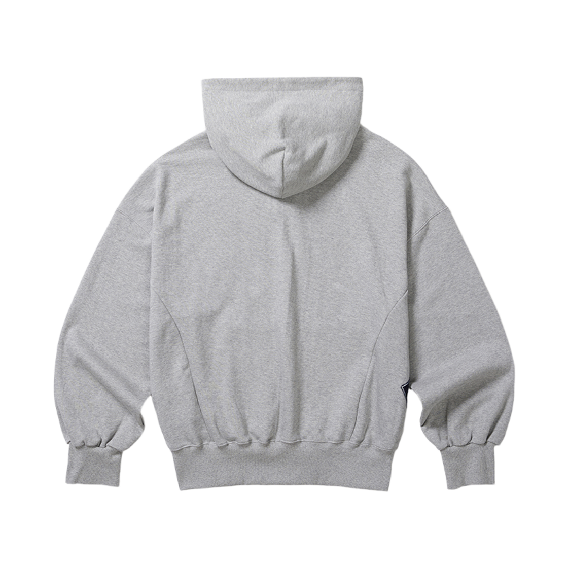 카락터 보일링 패치드 후디 멜란지 그레이(Karactor Boiling Patched Hoodie Melange gray) - 2
