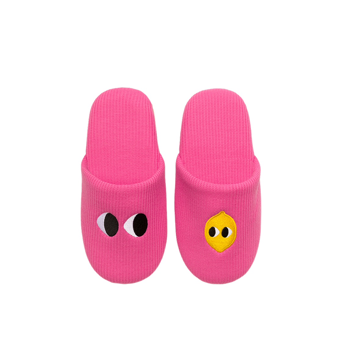 YL670007 Yiayia and Friends Eyes Slippers Pink