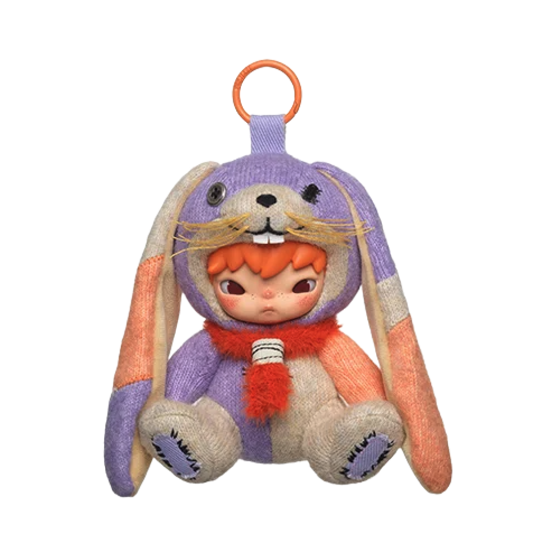 - Pop Mart Hirono After Dark Series Plush Doll Pendant Runaway (Opened Case)