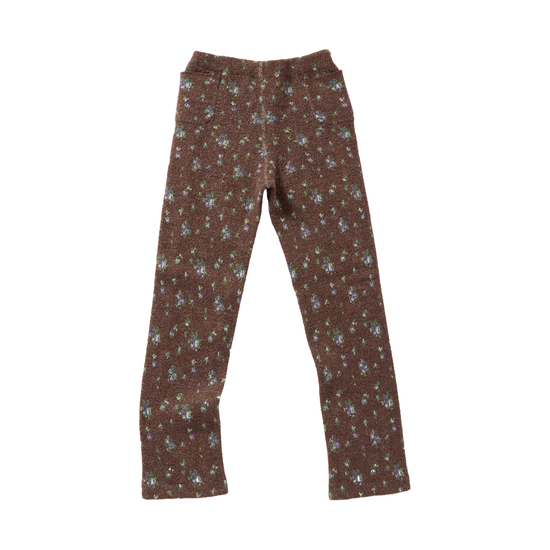 퍼버즈 우먼 플로럴 도트 니트 팬츠 블랙 - 26FW(Perverze Women Floral Dot Knit Pants Black - 26FW) - 2
