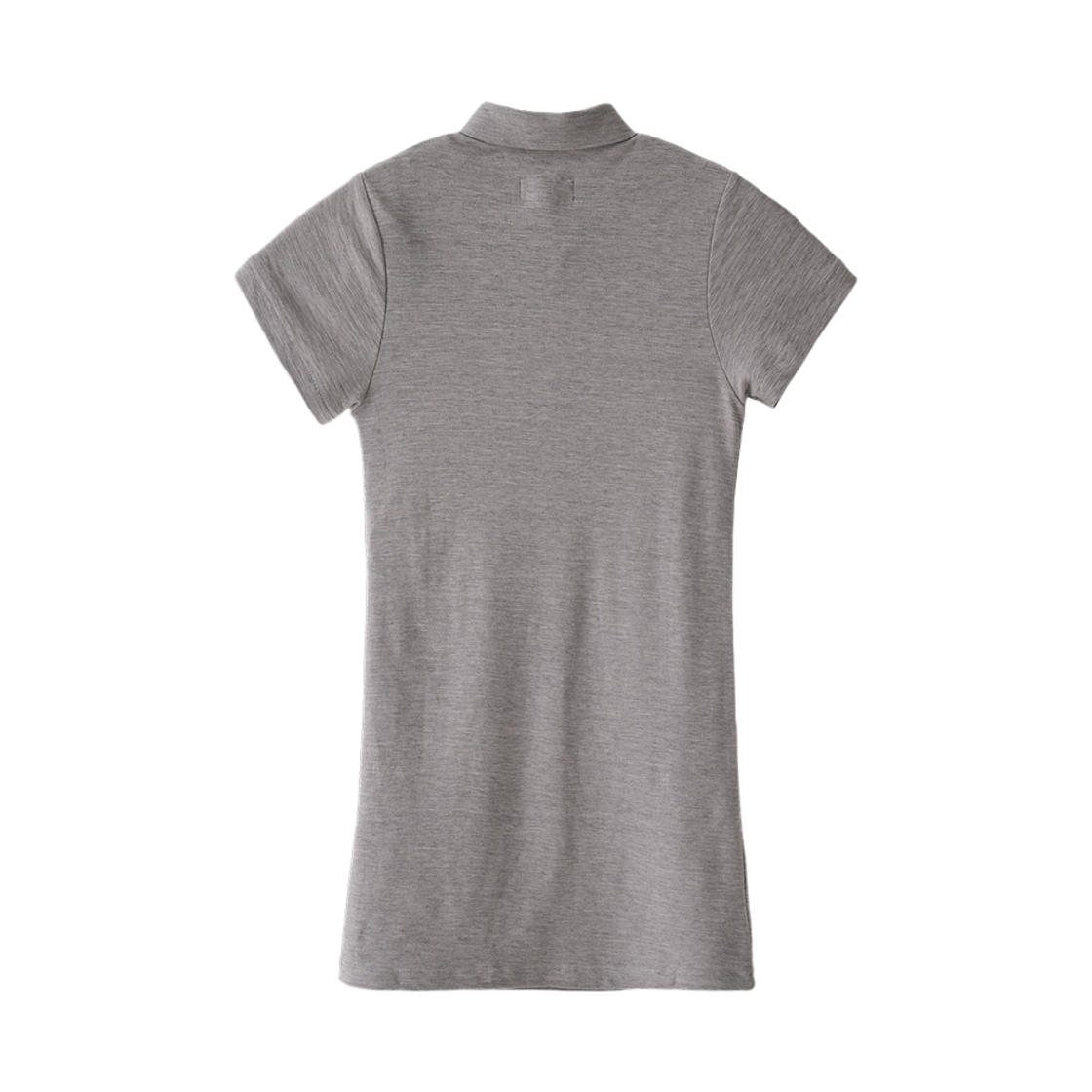 투위드 코튼버튼 다운 피케 폴로미니 드레스 그레비티(Tuewid Cotton Button Down Pique Polo Mini Dress Graphite) - 2