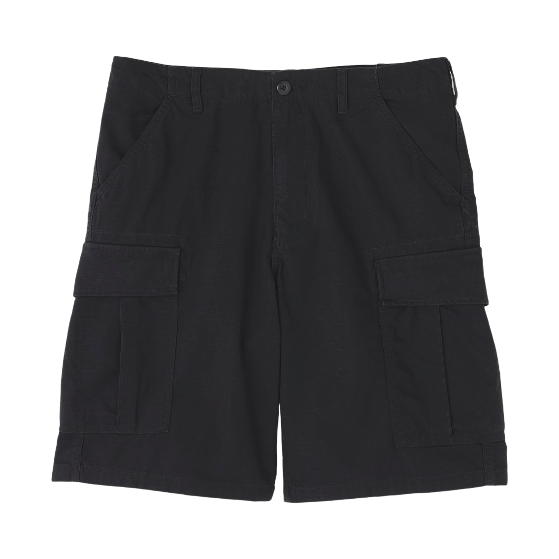 [예약배송] 아비렉스 립스탑 카고 숏츠 블랙([예약배송] Avirex Ripstop Cargo Shorts Black)
