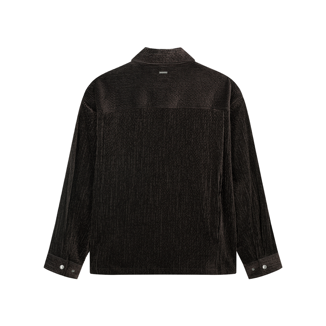 지오송지오 셈블런스 코듀로이 집업 셔츠 브라운 ZI5SH809BR(ZIOSONGZIO SEMBLANCE Corduroy Zip Up Shirt Brown) - 2