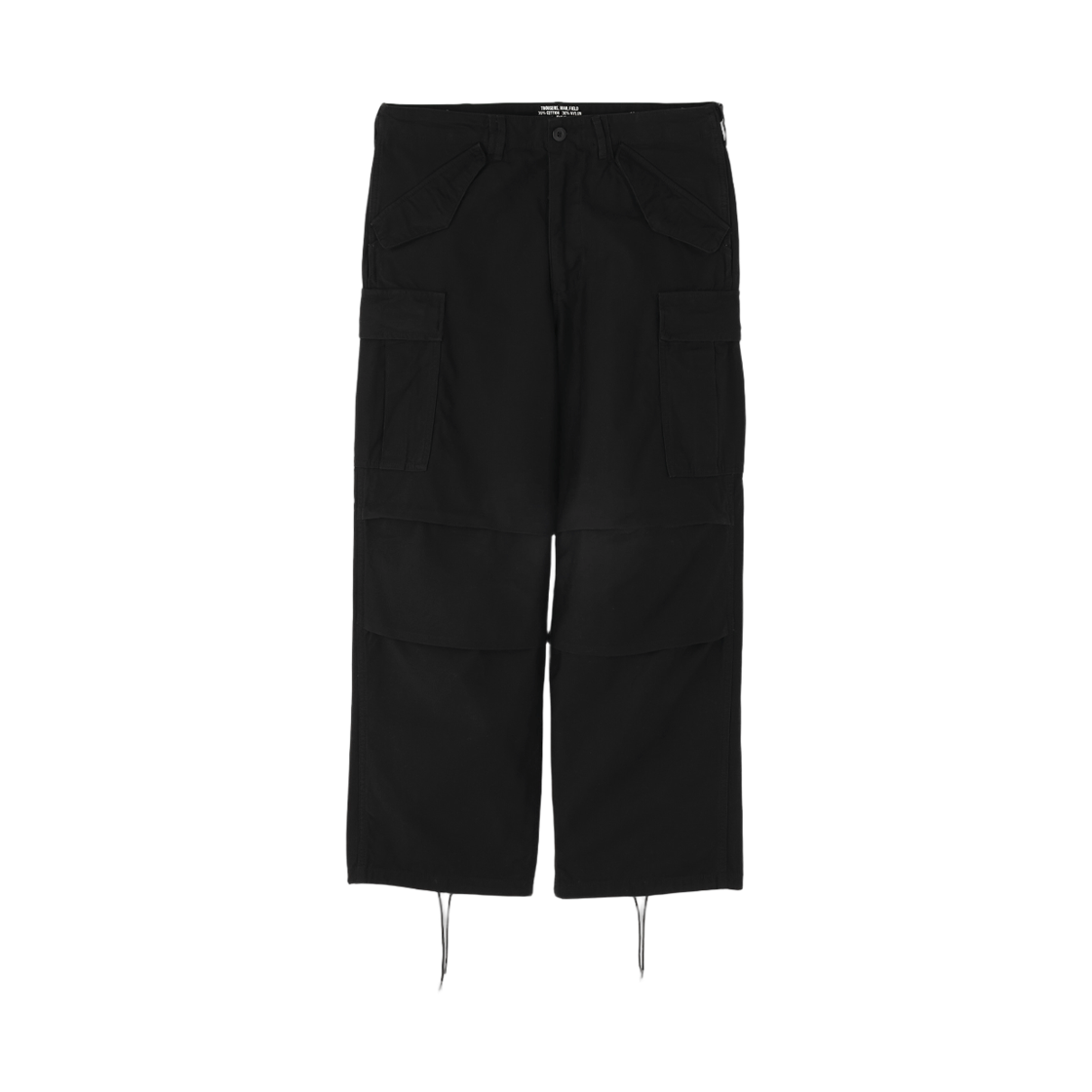 7835910018-ABL [예약배송] Avirex Nylon Cottn M-65 Fatigue Pants Black
