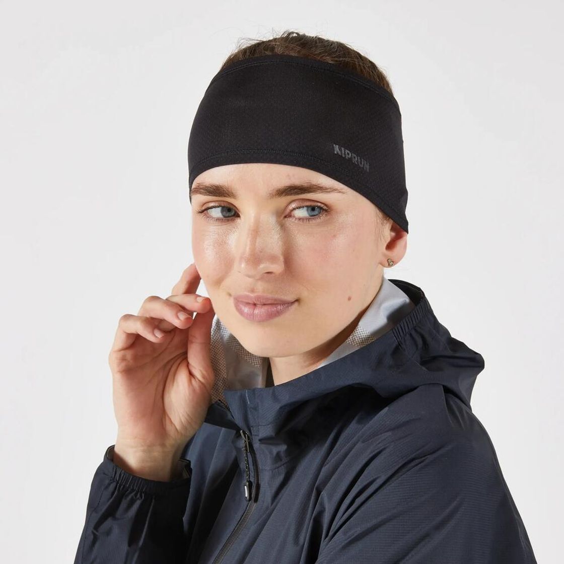 데카트론 러닝 헤드밴드 런 웜 플러스 V2 스모크 블랙(Decathlon Running Headband Run Warm Plus V2 Smoke Black) - 4
