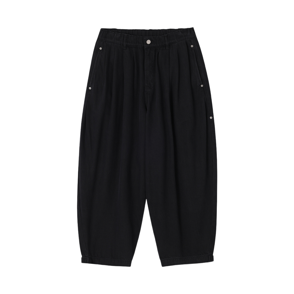SI5PT528BK SONGZIO HOMME Multi Plated Balloon Denim Black