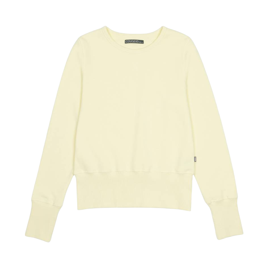 CY26FWTOLS303 COYSEIO 038 Cover Stitch Sweatshirt Lemon