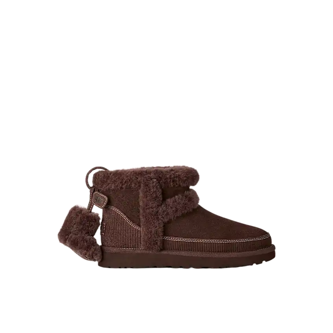 1180434-BCDR (W) UGG Classic Mini Heritage Burnt Cedar