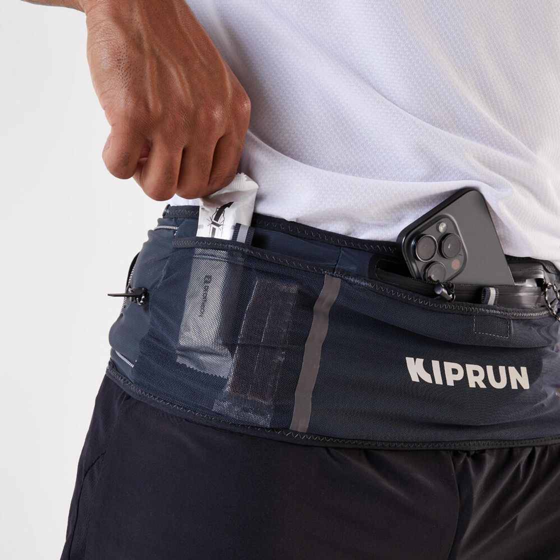 데카트론 경량 트레일러닝 벨트 킵런 900 그라파이트 그레이(Decathlon Lightweight Trail Running Belt Kiprun 900 Graphite Grey) - 2