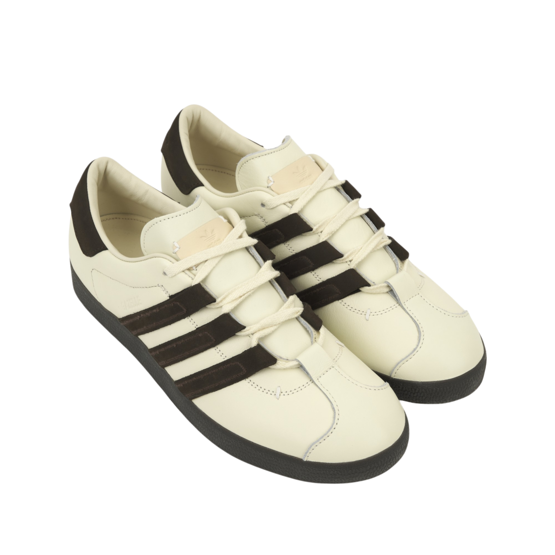 아디다스 x 풋 인더스트리 가젤 크림 화이트 다크 브라운(Adidas x Foot Industry Gazelle Cream White Dark Brown) - 4
