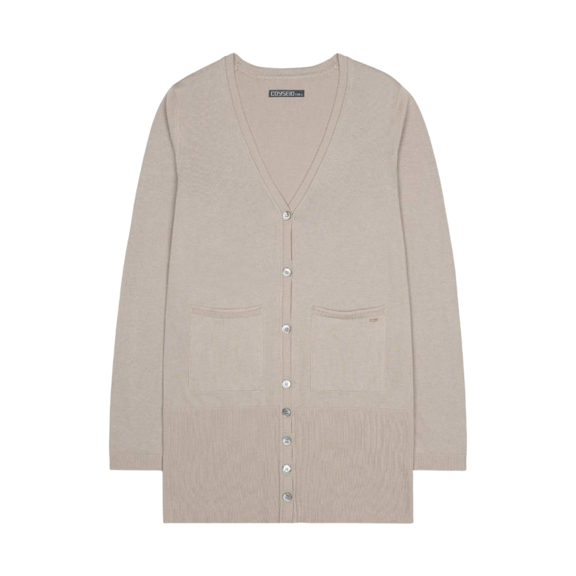 CY26FWOTCD302 COYSEIO 038 Long Cardigan Beige