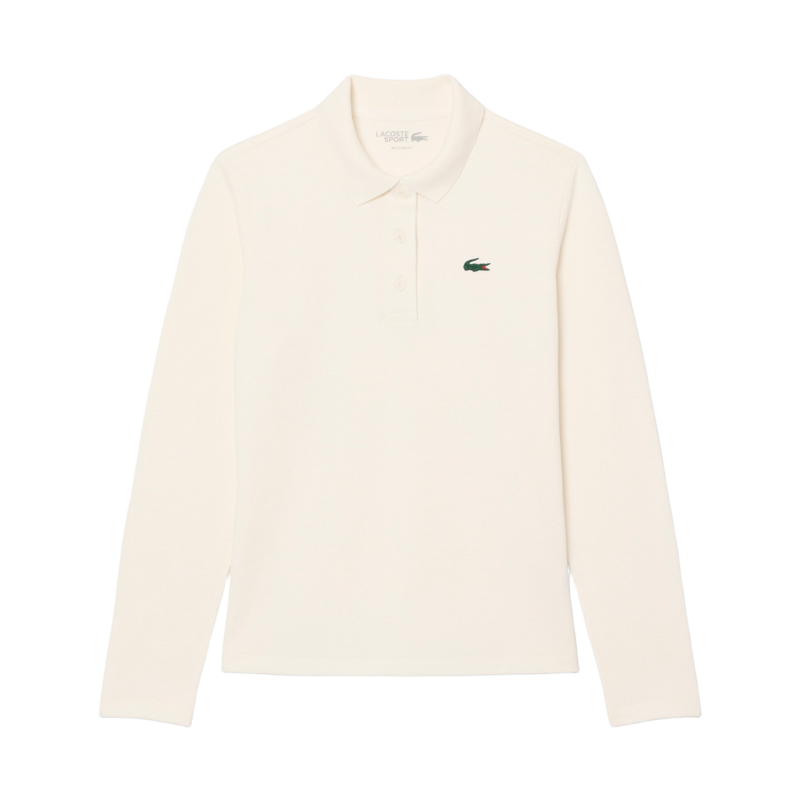 PF4567-56N-70V (W) Lacoste Golf Long Sleeve Polo Off White