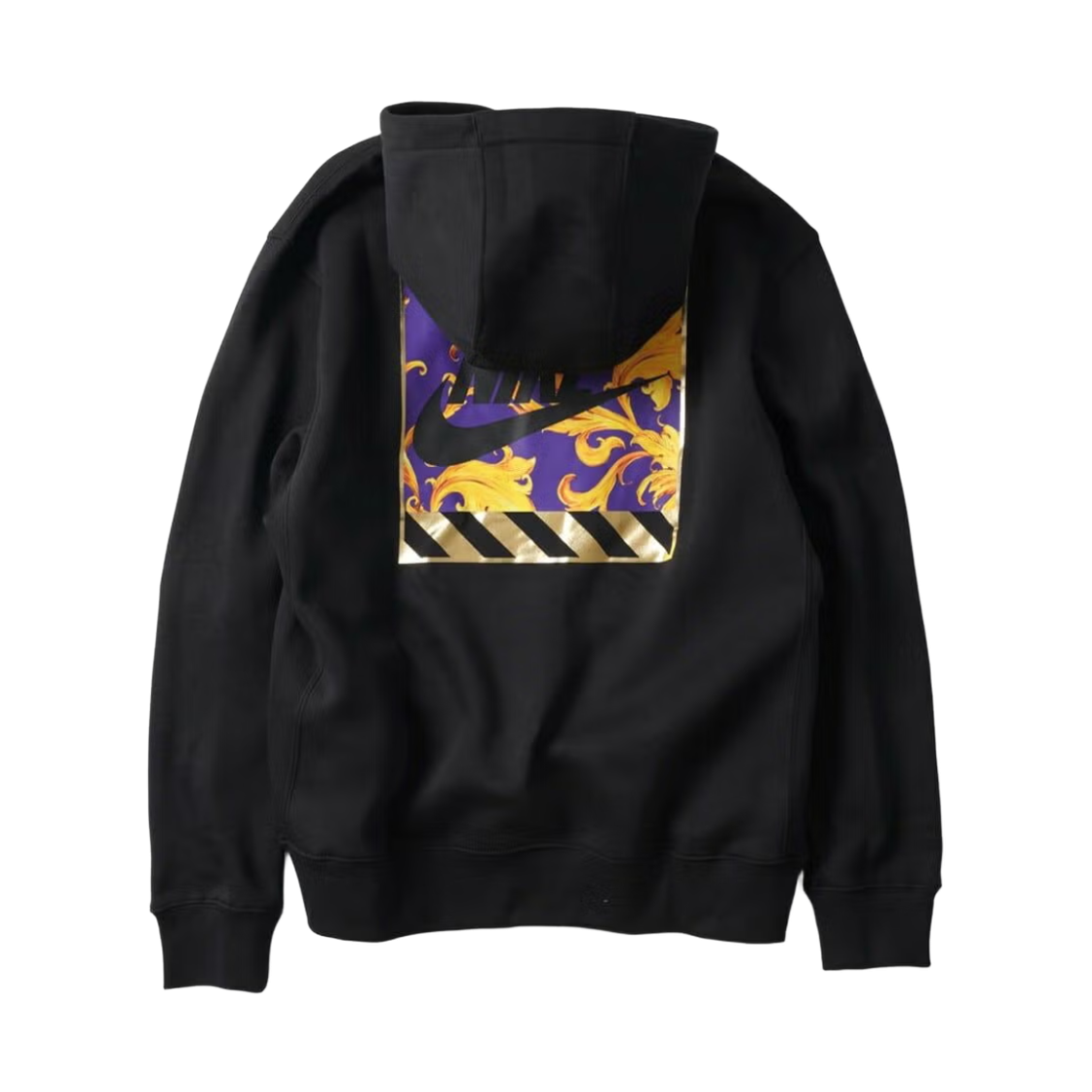 DM2277-010 Nike NSW Sports INSP PK 2 Pullover Long Sleeve Hoodie Black - Asia