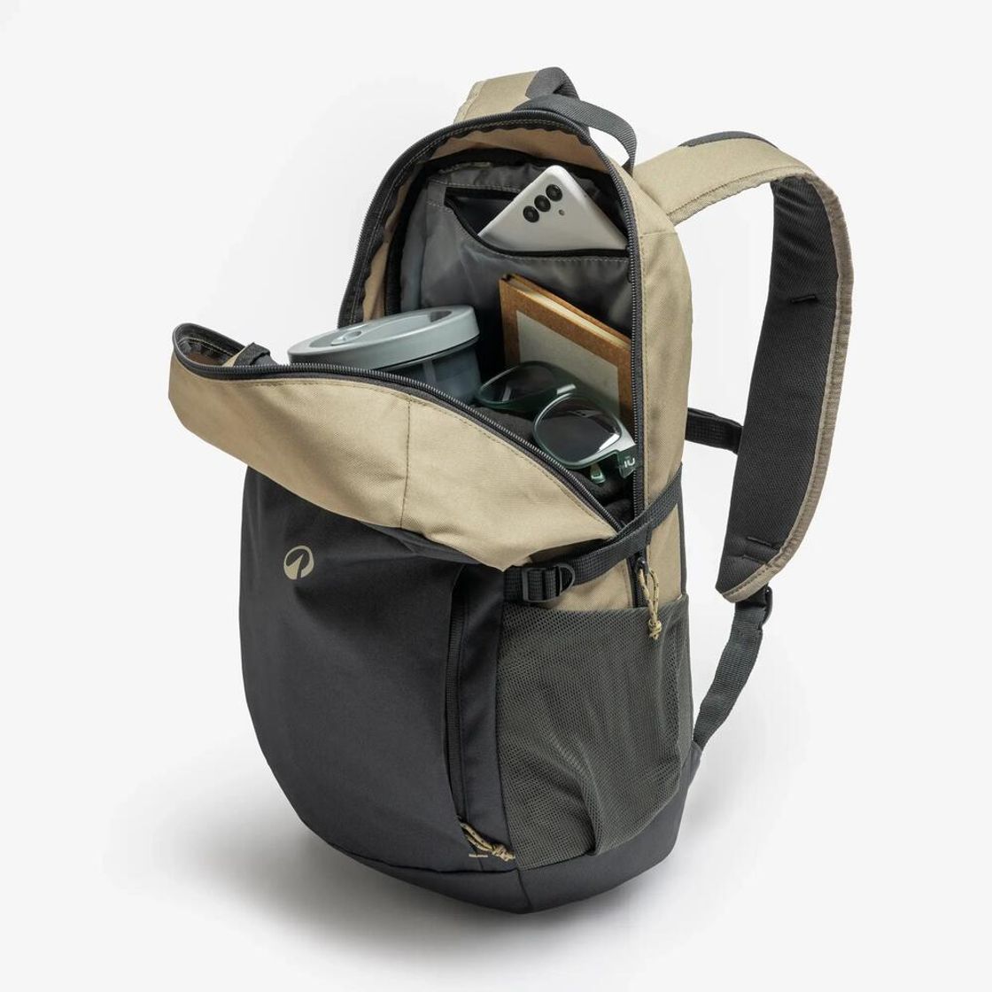 데카트론 하이킹 백팩 20L 아르페나즈 100 카본 그레이(Decathlon Hiking Backpack 20L Arpenaz 100 Carbon Grey) - 9