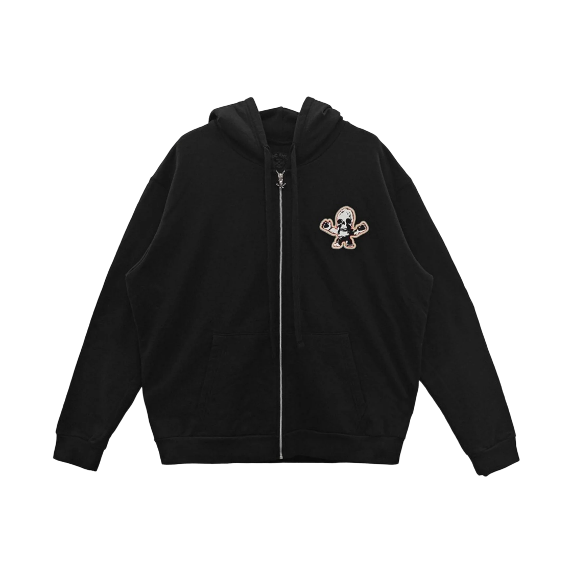 크롬하츠 포티 해리스 티터 집업 후드 블랙(Chrome Hearts Foti Harris Teeter Zip-Up Hoodie Black) - 2