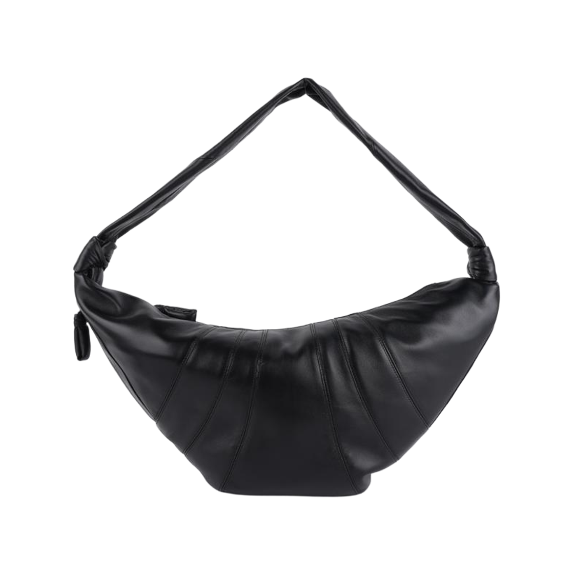 [20% 쿠폰] 르메르 라지 크루아상 백 소프트 나파 레더 블랙([20% 쿠폰] Lemaire Large Croissant Bag Soft Nappa Leather Black) - 4