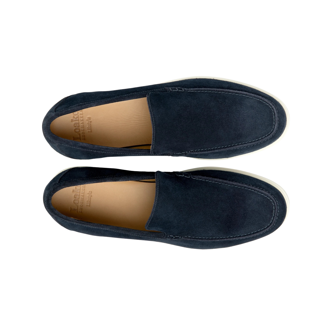 로크 투스카니 로퍼 네이비 스웨이드(Loake Tuscany Loafers Navy Suede) - 2