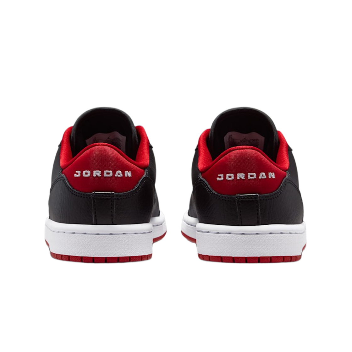(GS) 조던 코트 커넥트 로우 블랙 짐 레드((GS) Jordan Court Connect Low Black Gym Red) - 3