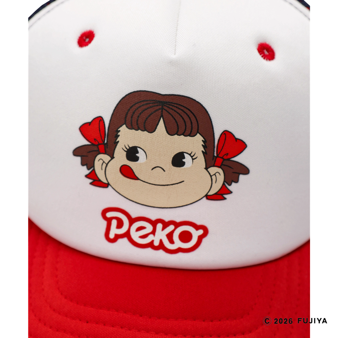 에이티엠 x 페코 로고 메쉬 캡 레드(Atm x Peko Logo Mesh Cap RED) - 6