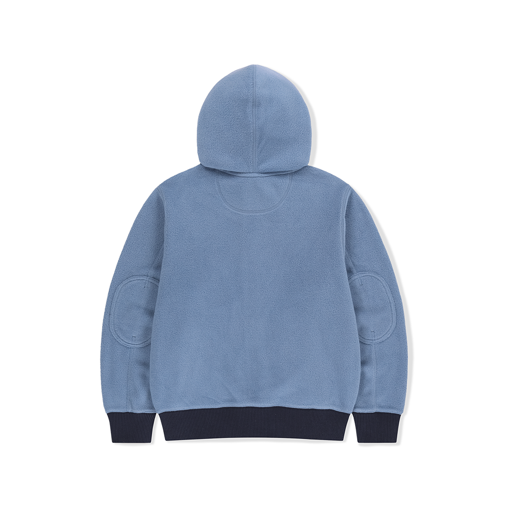 [5% 적립] 썬러브투어 데이브레이크 플리스 집 업 후디 블루([5% 적립] sunlovetour Daybreak Fleece Zip Up Hoodie Blue) - 2