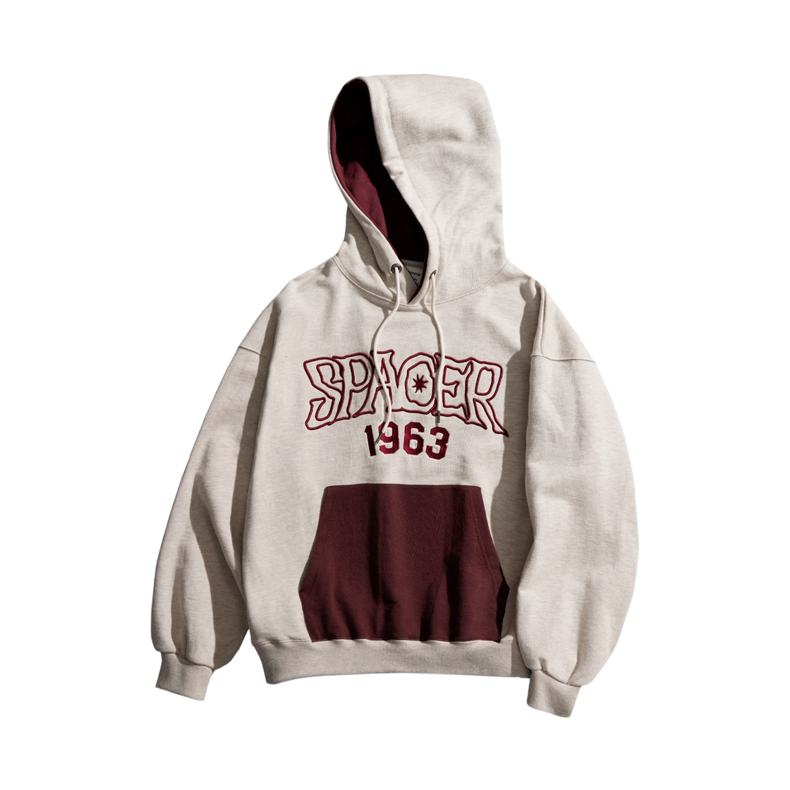 JUHD4602_Oatmeal_291 PERSTEP Dizzy Heavy Weight Hoodie Oatmeal JUHD4602