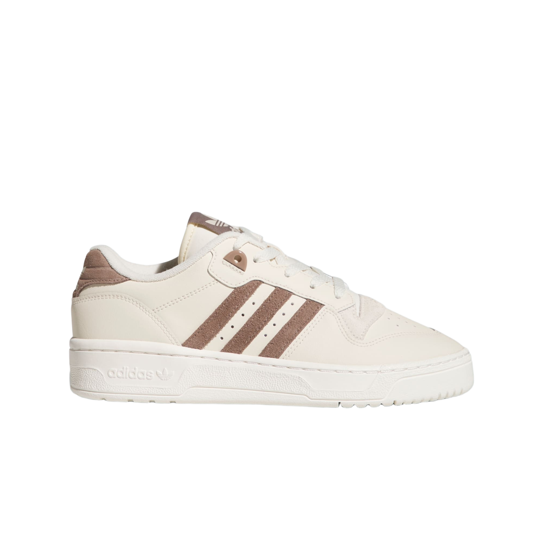JH7987 (W) Adidas Rivalry Low Wonder White Trace Brown