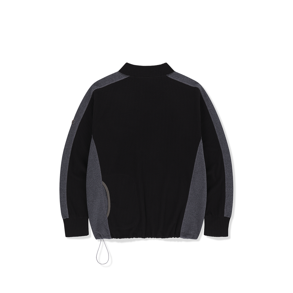 [5% 적립] 썬러브투어 그리드 플리스 풀오버 블랙([5% 적립] sunlovetour Grid Fleece Pullover Black) - 2