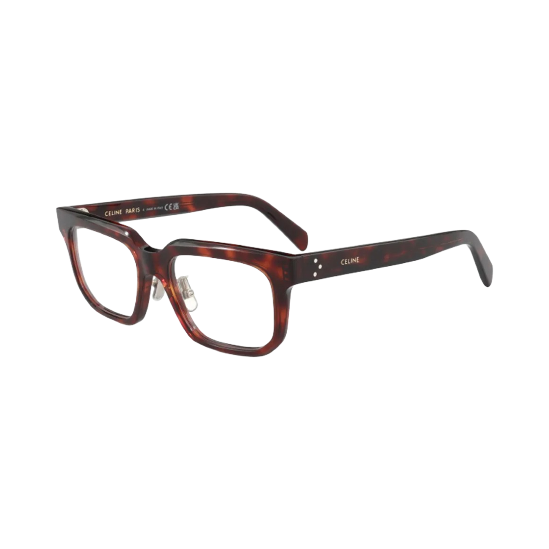셀린느 스퀘어 글라스 아세테이트 하바나(Celine Square Glasses in Acetate Havana) - 2